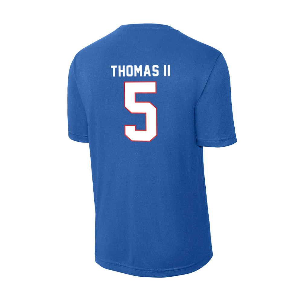 LA Tech - NCAA Men's Basketball : Avery Thomas II - Activewear T-Shirt-1