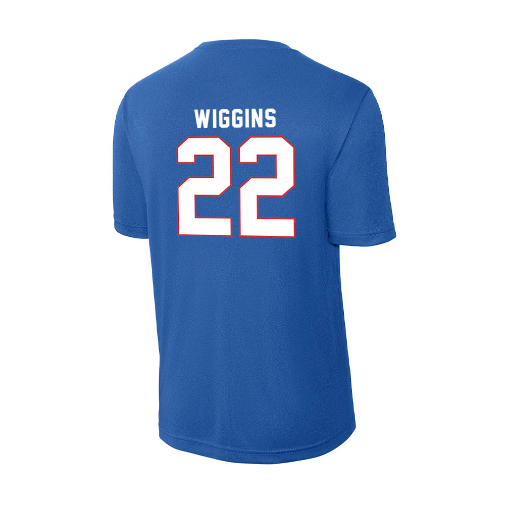 LA Tech - NCAA Football : Omiri Wiggins - Activewear T-Shirt-1