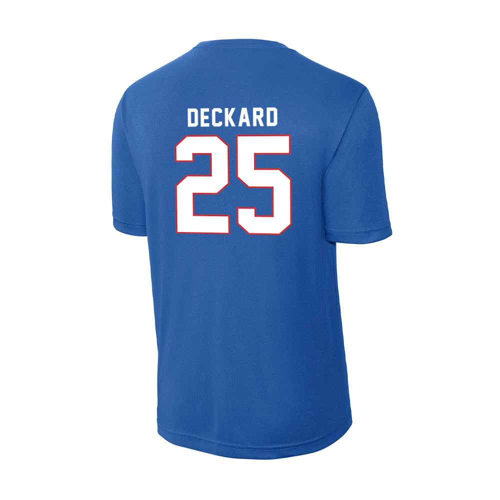 LA Tech - NCAA Football : Colton Deckard - Activewear T-Shirt-1