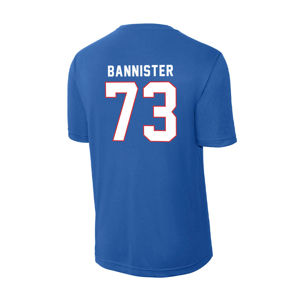 LA Tech - NCAA Football : Kenneth Bannister - Activewear T-Shirt-1