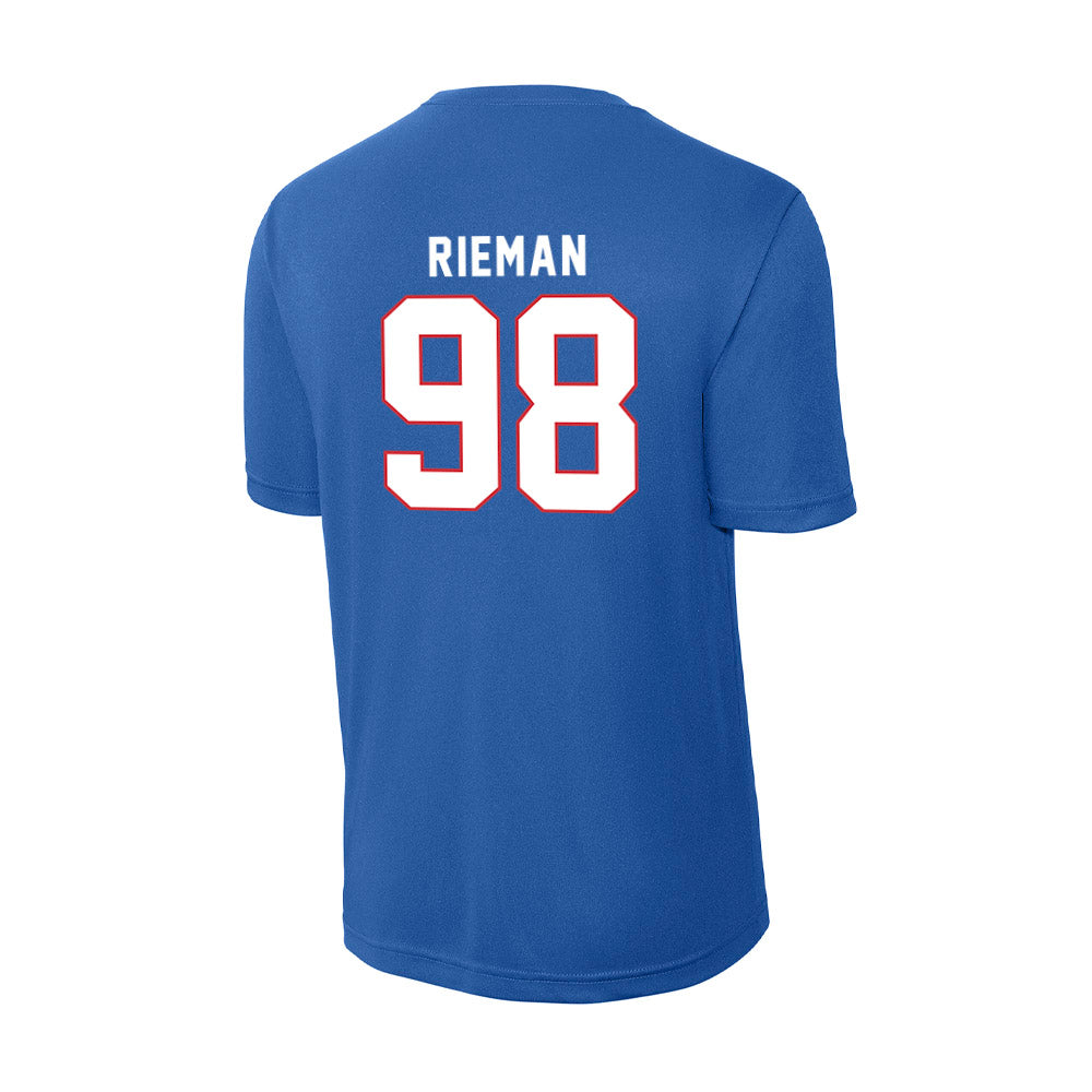 LA Tech - NCAA Football : Donovan Rieman - Activewear T-Shirt-1