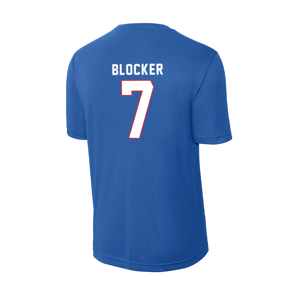 LA Tech - NCAA Men's Basketball : Landren Blocker - Activewear T-Shirt-1