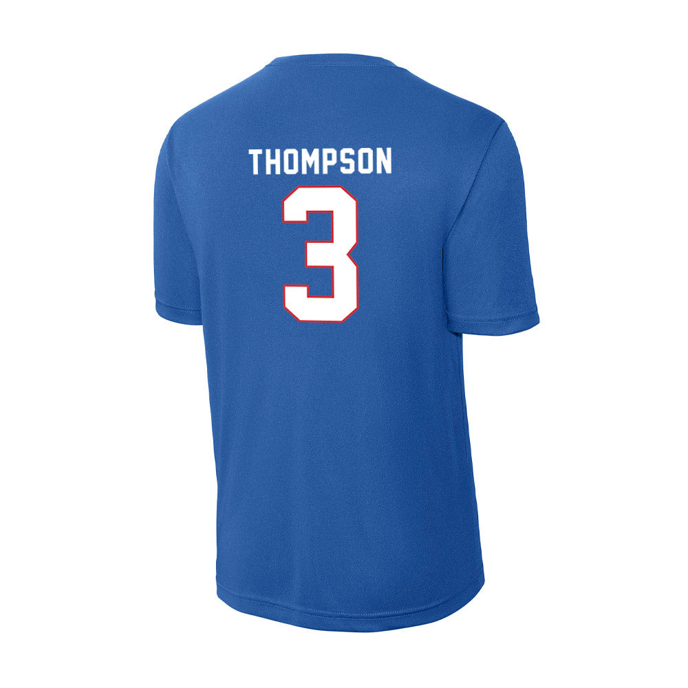 LA Tech - NCAA Women's Soccer : Layla Thompson - Activewear T-Shirt-1