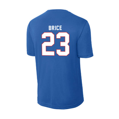LA Tech - NCAA Football Legends : Kentrell Brice - Activewear T-Shirt-1