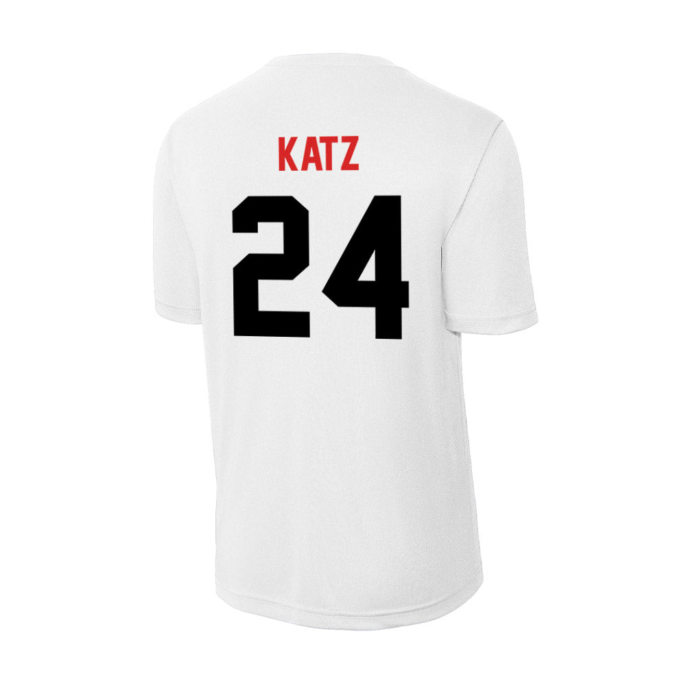 Davidson - NCAA Baseball : Adam Katz - Activewear T-Shirt-1