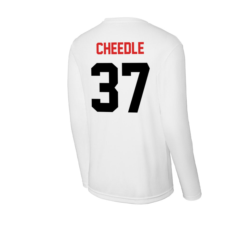 Davidson - NCAA Women's Lacrosse : Payton Cheedle - Activewear Long Sleeve T-Shirt-1