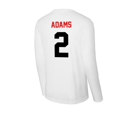 Davidson - NCAA Football : Mari Adams - Activewear Long Sleeve T-Shirt-1