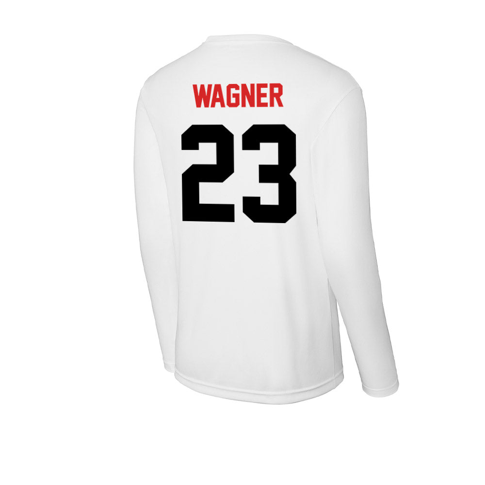 Davidson - NCAA Women's Lacrosse : Tema Wagner - Activewear Long Sleeve T-Shirt-1