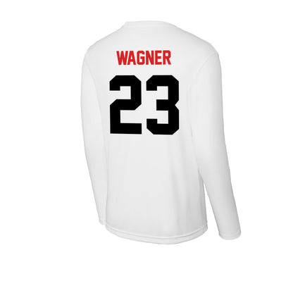 Davidson - NCAA Women's Lacrosse : Tema Wagner - Activewear Long Sleeve T-Shirt-1