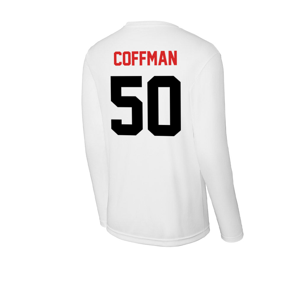 Davidson - NCAA Football : Carson Coffman - Activewear Long Sleeve T-Shirt-1