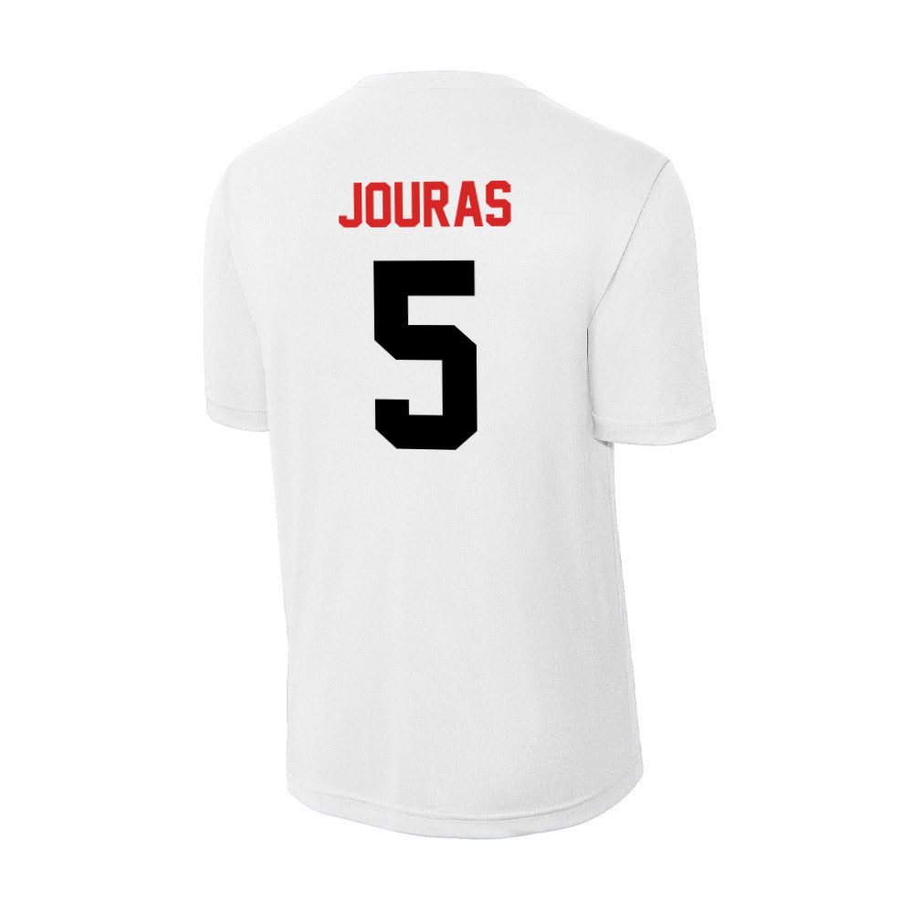 Davidson - NCAA Baseball : Noah Jouras - Activewear T-Shirt-1