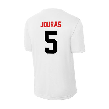 Davidson - NCAA Baseball : Noah Jouras - Activewear T-Shirt-1