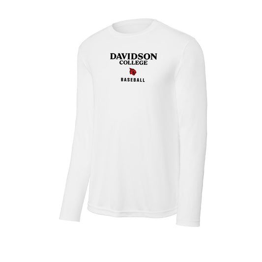 Davidson - NCAA Baseball : Wilson Perkins - Activewear Long Sleeve T-Shirt-0