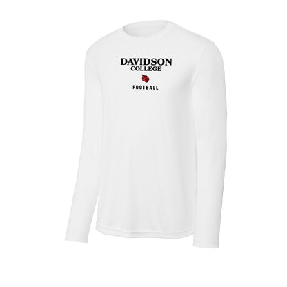 Davidson - NCAA Football : Carter Simko - Activewear Long Sleeve T-Shirt-0
