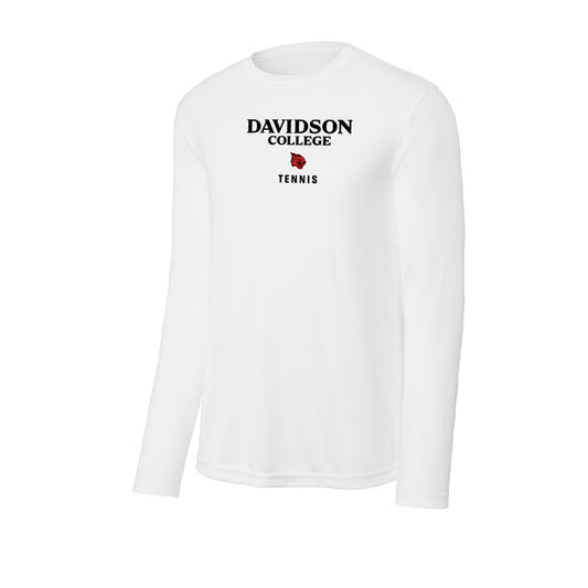Davidson - NCAA Women's Tennis : Ellie Hammond - Activewear Long Sleeve T-Shirt-0