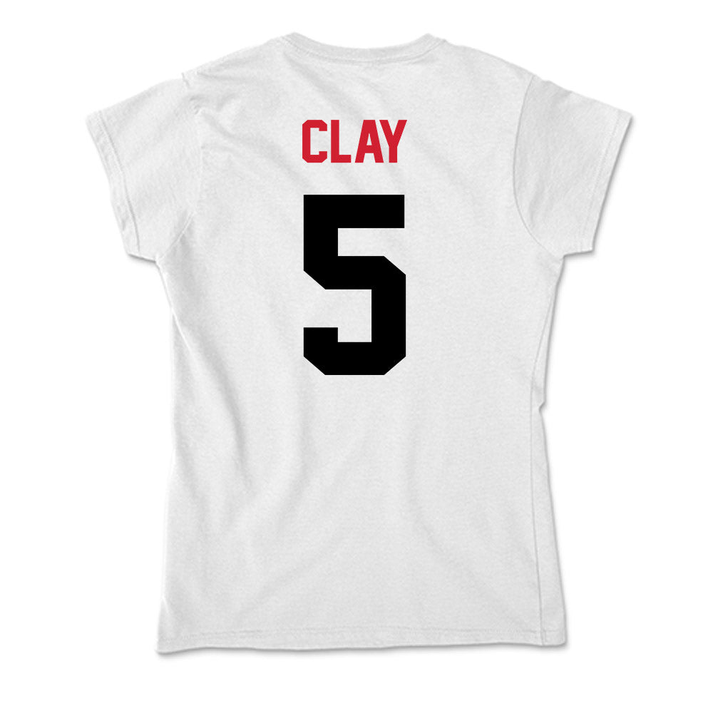 Arkansas State - NCAA Football : Kenyon Clay - Soft Style Women’s T-Shirt-1