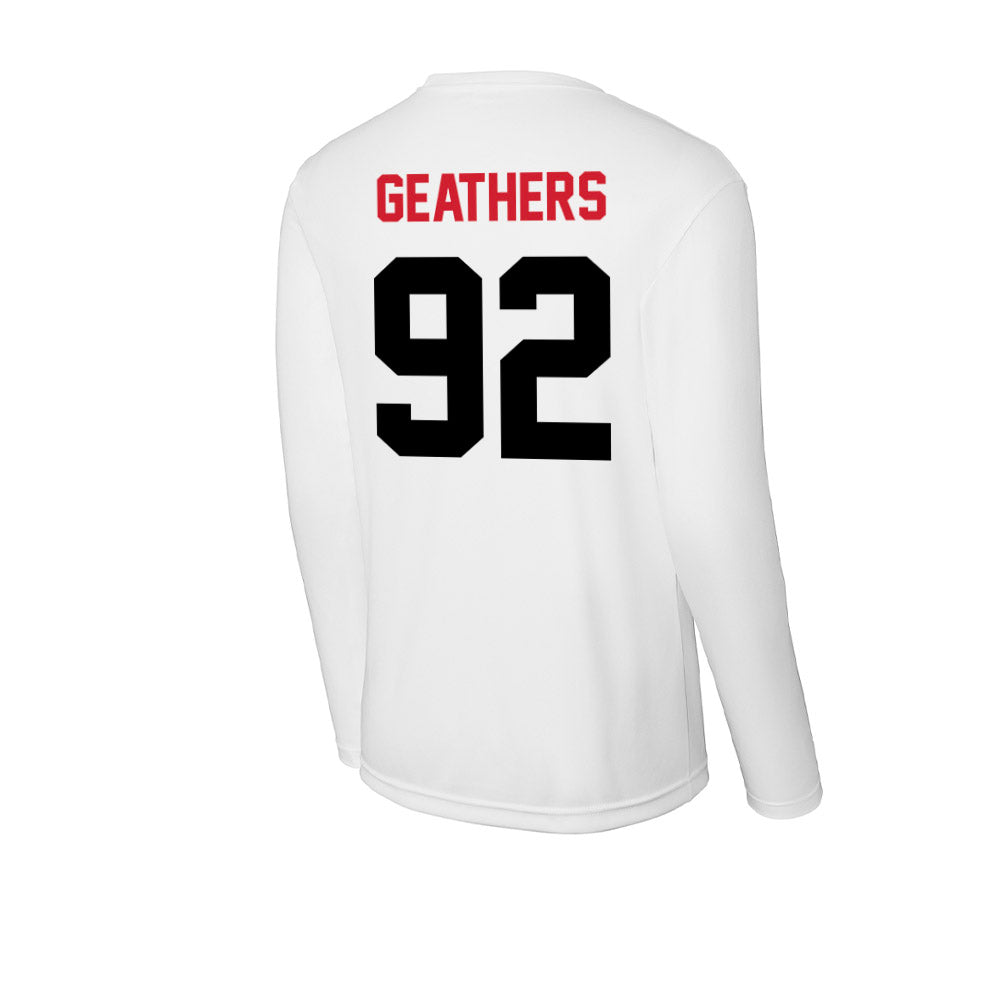 Arkansas State - NCAA Football : Thurman Geathers - Performance Long Sleeve T-Shirt-1