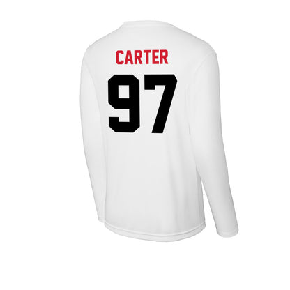 Arkansas State - NCAA Football : Tony Carter - Activewear Long Sleeve T-Shirt-1
