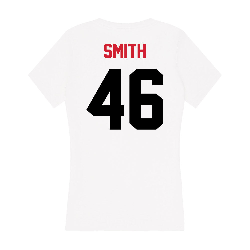 Arkansas State - NCAA Football : Beau Smith - Women's V-Neck T-Shirt-1