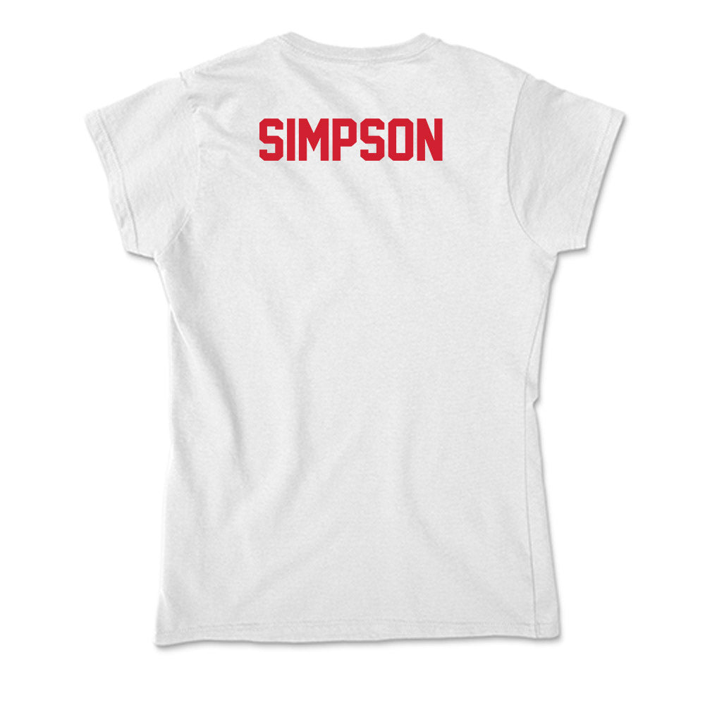 Arkansas State - NCAA Women's Track & Field : Keniya Simpson - Soft Style Women’s T-Shirt-1