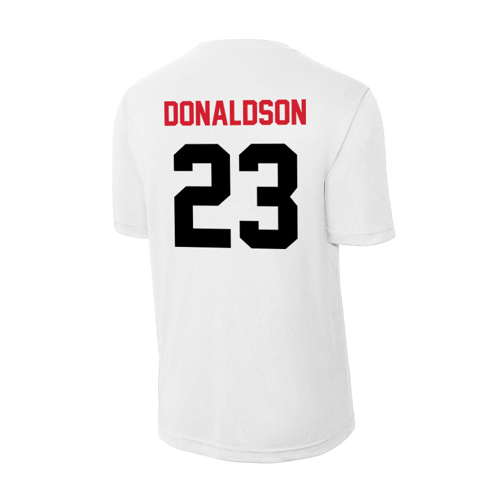 Arkansas State - NCAA Football : Caleb Donaldson - Activewear T-Shirt-1