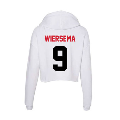 Arkansas State - NCAA Women's Volleyball : Madison Wiersema - Women's Crop Fleece Hoodie-1