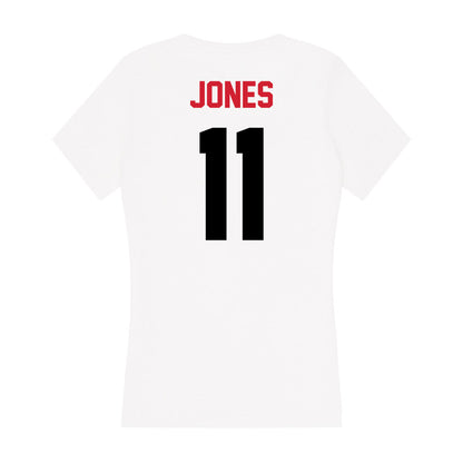 Arkansas State - NCAA Football : Adam Jones - Women's V-Neck T-Shirt-1