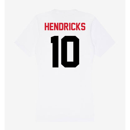 Arkansas State - NCAA Football : DeMarcus Hendricks - Women's V-Neck T-Shirt-1