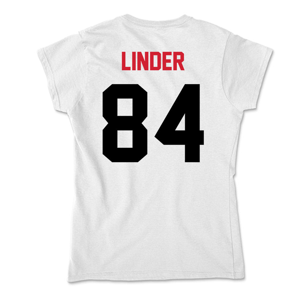 Arkansas State - NCAA Football : Reed Linder - Soft Style Women’s T-Shirt-1
