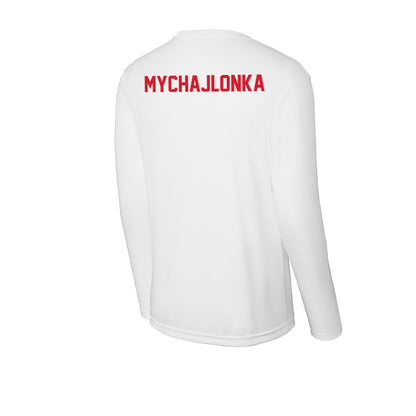 Arkansas State - NCAA Men's Cross Country : Ethan Mychajlonka - Performance Long Sleeve T-Shirt-1