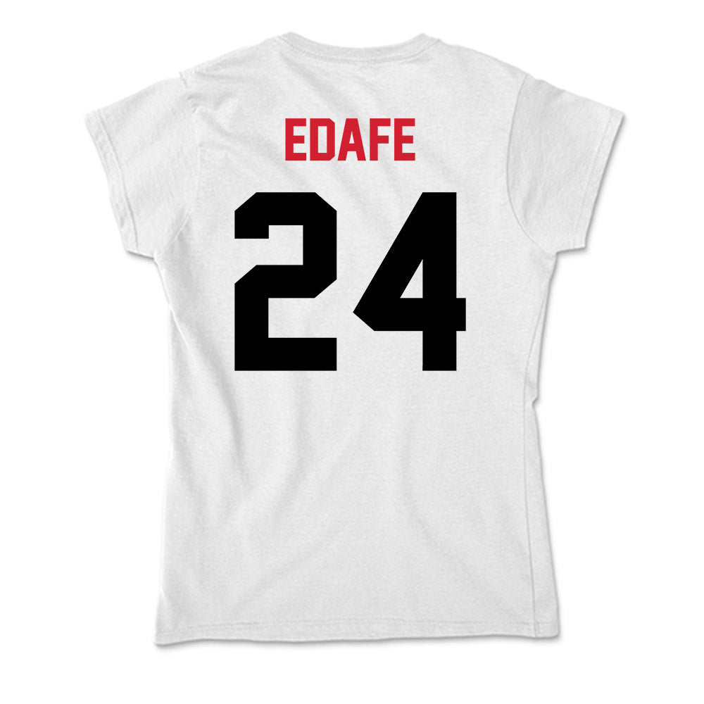 Arkansas State - NCAA Women's Soccer : Omamuzo Edafe - Soft Style Women’s T-Shirt-1