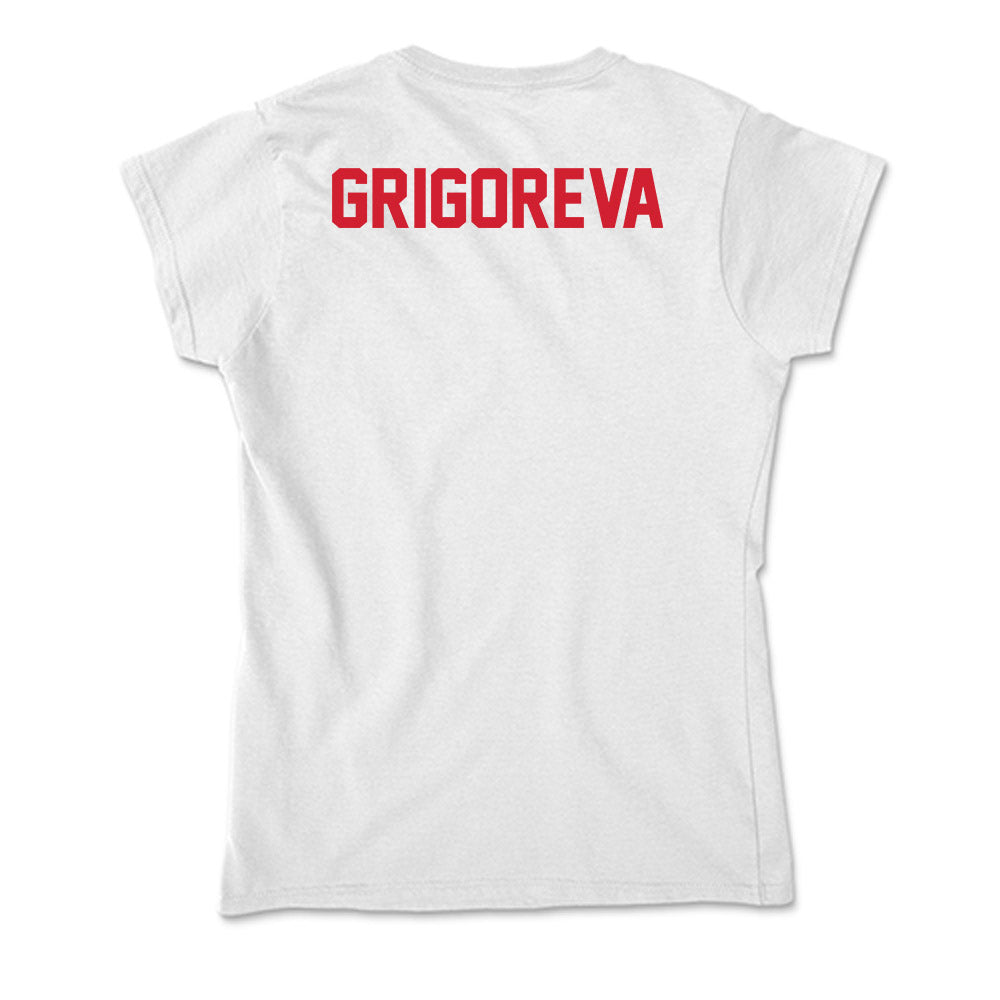 Arkansas State - NCAA Women's Tennis : Anna Grigoreva - Soft Style Women’s T-Shirt-1