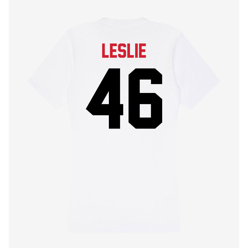Arkansas State - NCAA Baseball : Will Leslie - Women's V-Neck T-Shirt-1