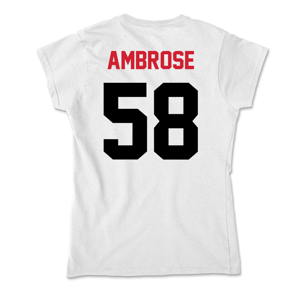 Arkansas State - NCAA Football : Cameron Ambrose - Soft Style Women’s T-Shirt-1