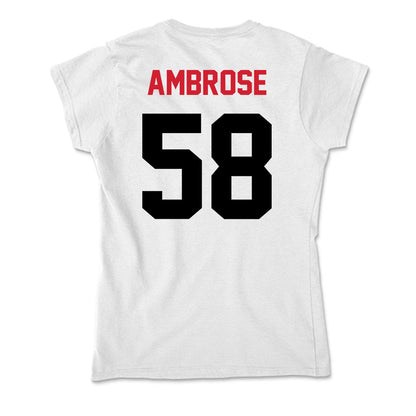 Arkansas State - NCAA Football : Cameron Ambrose - Soft Style Women’s T-Shirt-1