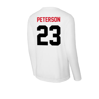 Arkansas State - NCAA Baseball : Sam Peterson - Activewear Long Sleeve T-Shirt-1