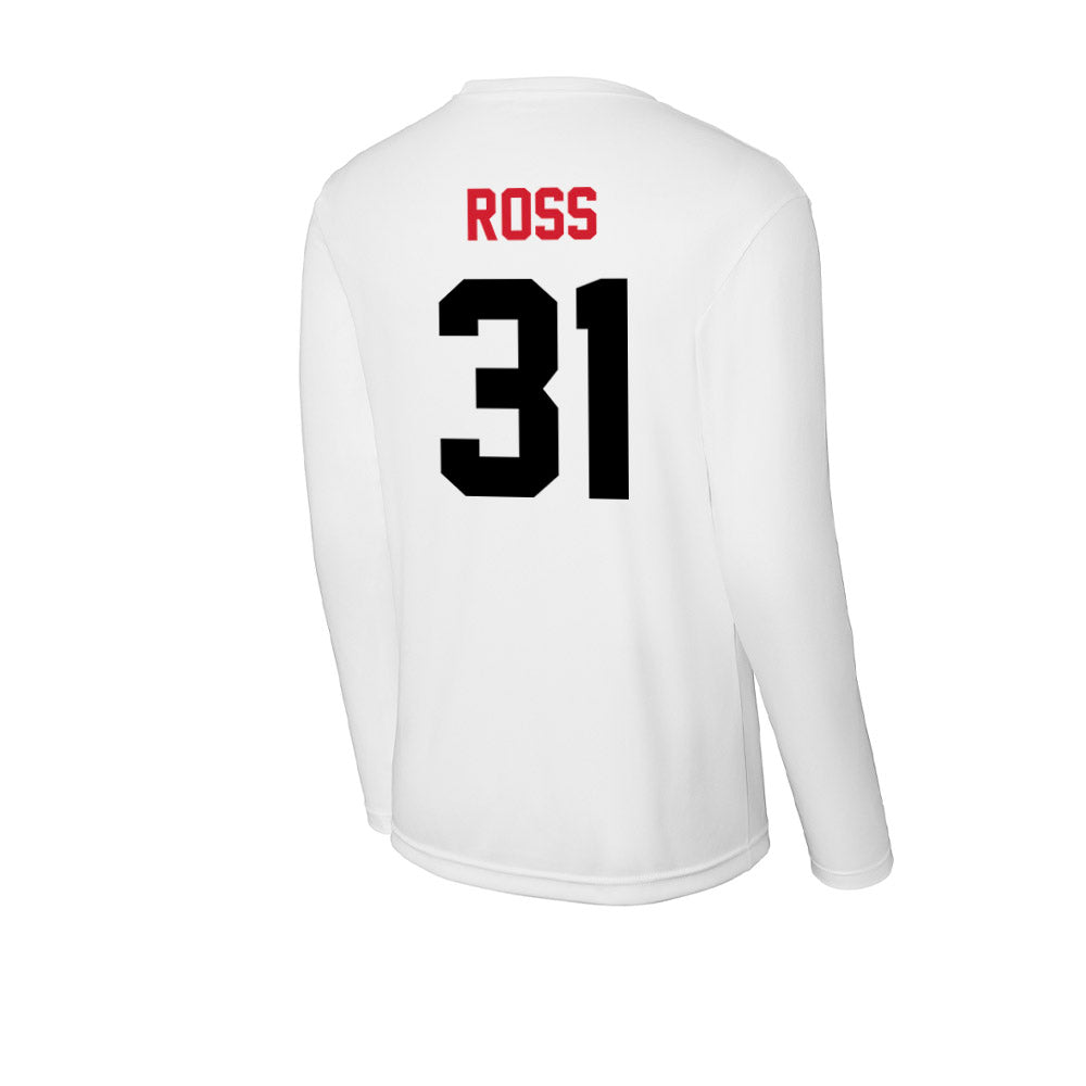 Arkansas State - NCAA Football : Xavier Ross - Activewear Long Sleeve T-Shirt-1