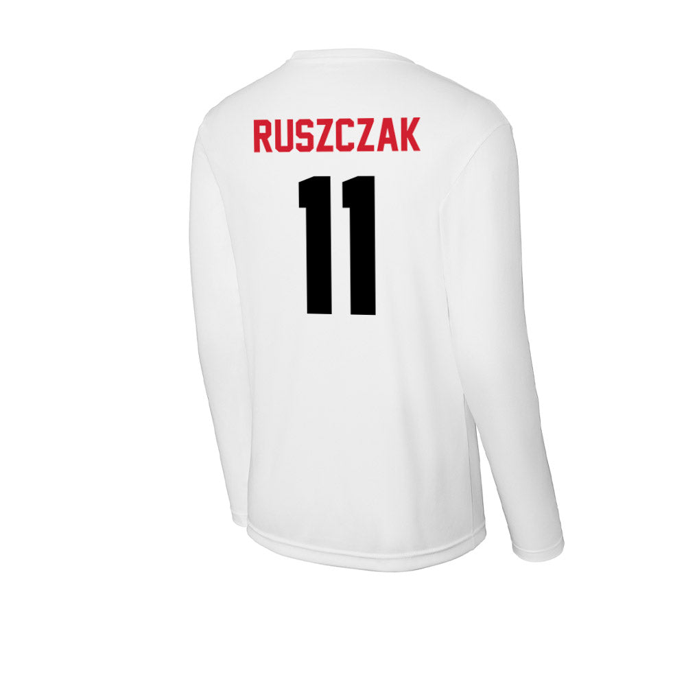 Arkansas State - NCAA Women's Bowling : Katie Ruszczak - Performance Long Sleeve T-Shirt-1