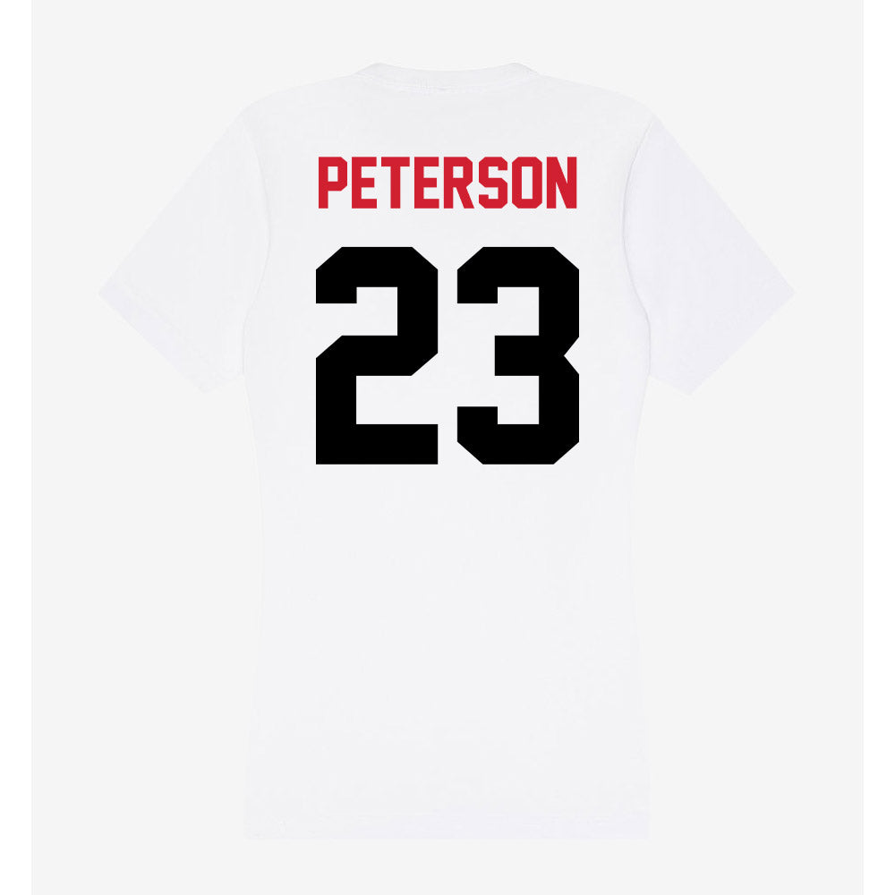 Arkansas State - NCAA Baseball : Sam Peterson - Women's V-Neck T-Shirt-1