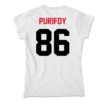 Arkansas State - NCAA Football : Skylar Purifoy - Soft Style Women’s T-Shirt-1