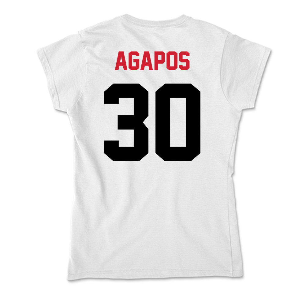 Arkansas State - NCAA Football : Andrew Agapos - Soft Style Women’s T-Shirt-1