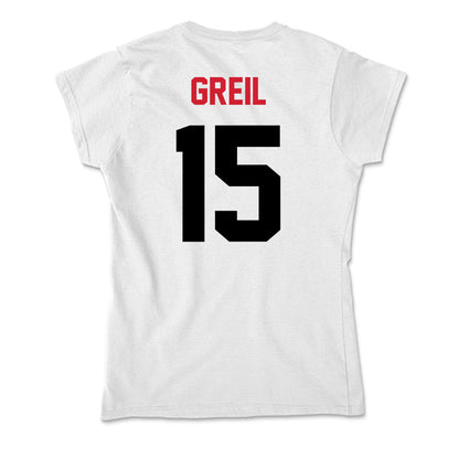 Arkansas State - NCAA Football : Brandon Greil - Soft Style Women’s T-Shirt-1