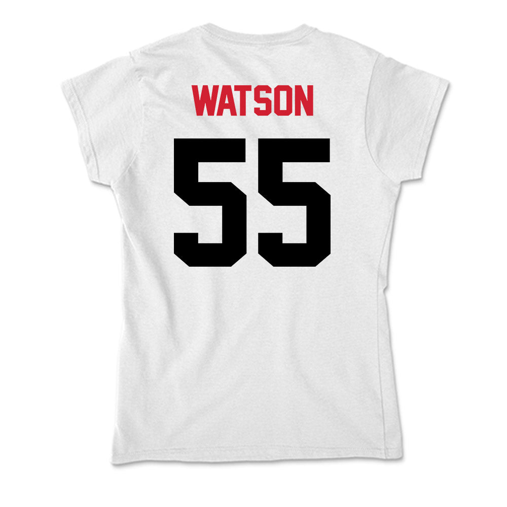Arkansas State - NCAA Football : Aleric Watson - Soft Style Women’s T-Shirt-1