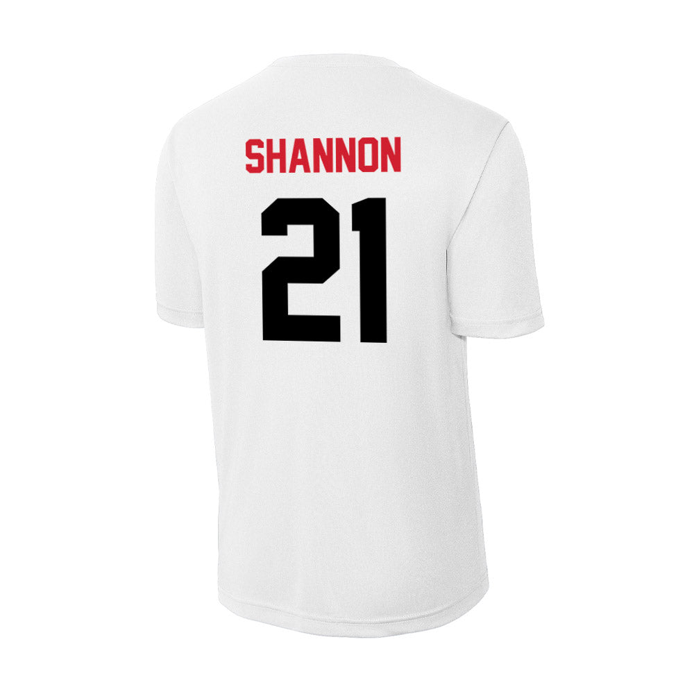 Arkansas State - NCAA Women's Basketball : Zyion Shannon - Performance T-Shirt-1