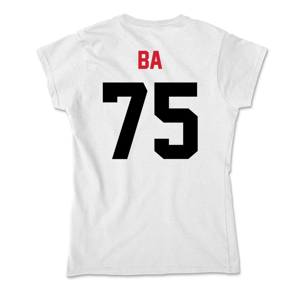 Arkansas State - NCAA Football : Saidou Ba - Soft Style Women’s T-Shirt-1