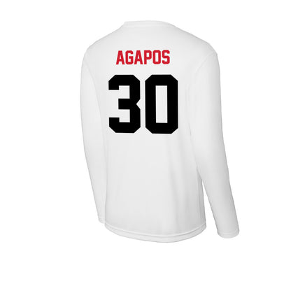 Arkansas State - NCAA Football : Andrew Agapos - Performance Long Sleeve T-Shirt-1