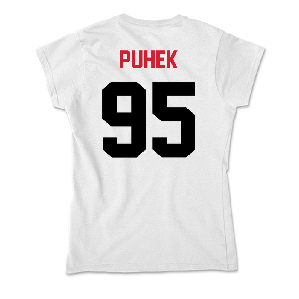 Arkansas State - NCAA Football : Thomas Puhek - Soft Style Women’s T-Shirt-1