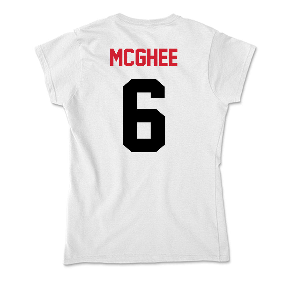 Arkansas State - NCAA Football : AG McGhee - Soft Style Women’s T-Shirt-1