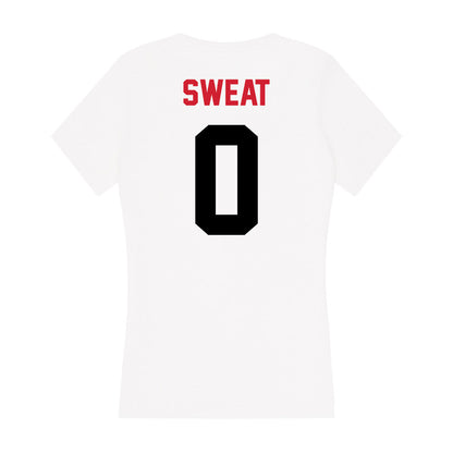 Arkansas State - NCAA Women's Soccer : Taylor Sweat - Women's V-Neck T-Shirt-1