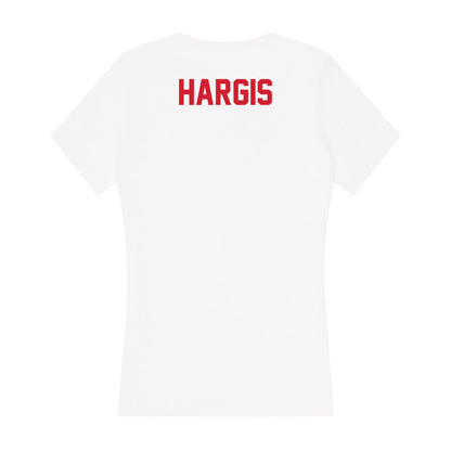 Arkansas State - NCAA Women's Track & Field : Ivanna Hargis - Women's V-Neck T-Shirt-1